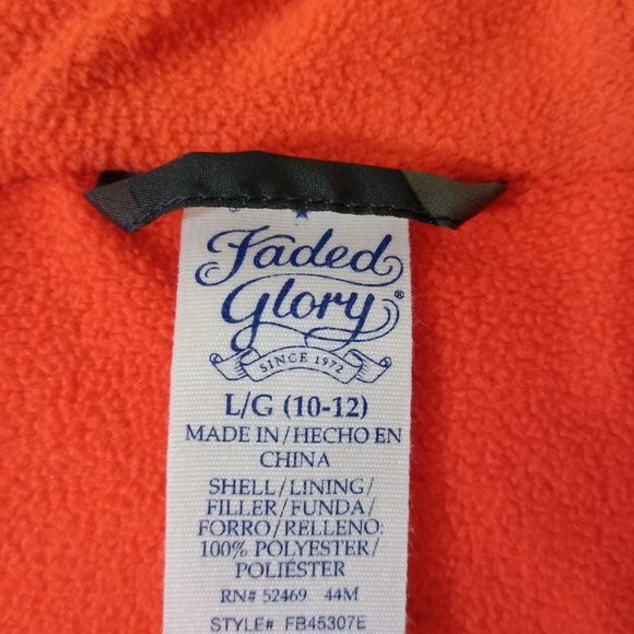 FADED GLORY Kids Jacket -WARM! - Picture 5 of 5